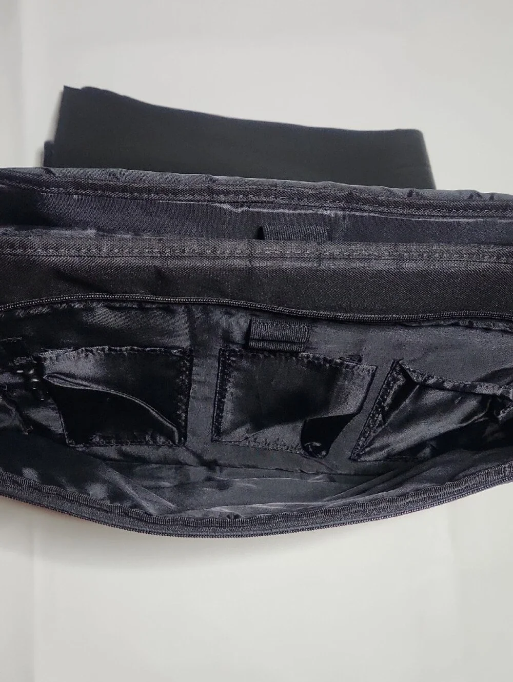 Lenovo Black and Olive Green Laptop Messenger Bag